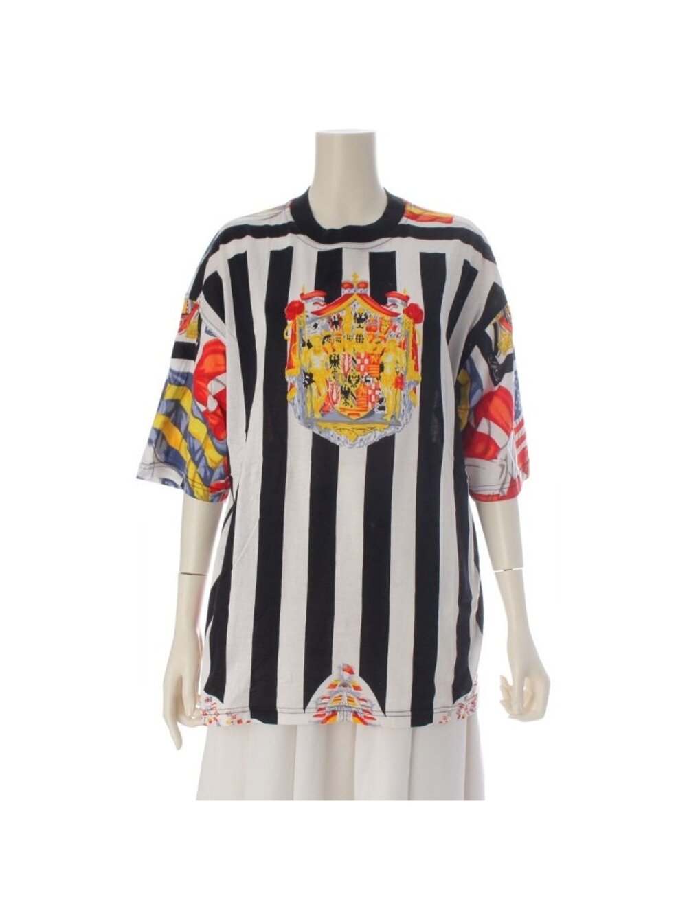 Versace Jeans Couture Cotton Coat of Arms of the Principality of Schwarzburg